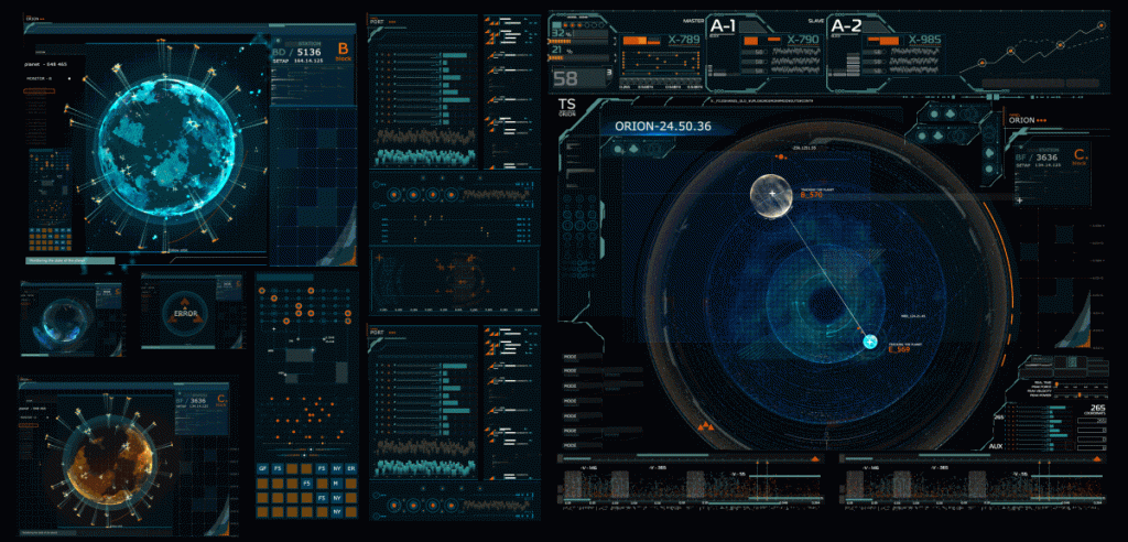 New age Data Visualization interface