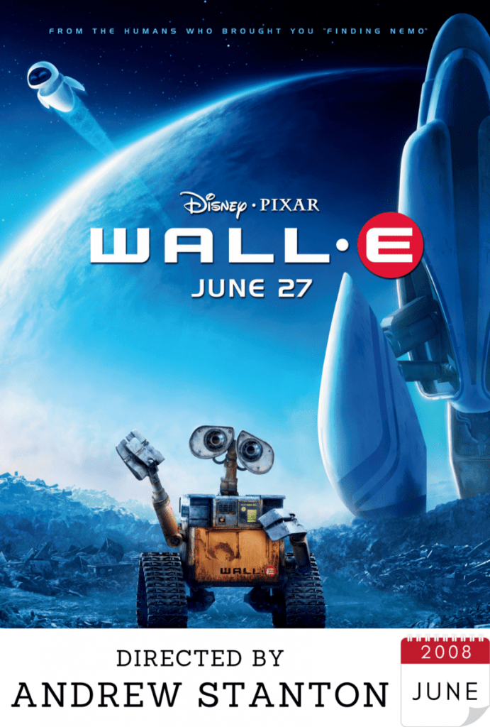 Wall. E(IMDB Rating — 8.4/10)