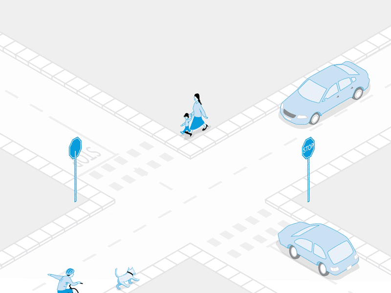 Self Driving Car Animation By Paul Antonson