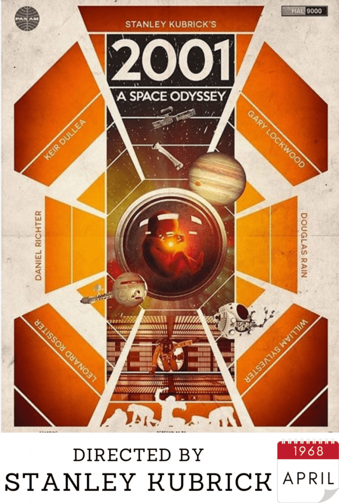 2001 A Space Odyssey(IMDB Rating — 8.3/10)